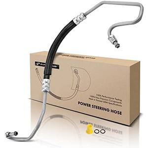 A-Premium Power Steering Pressure Line Hose Assembly Compatible with Chevrolet, GMC Models - Silverado, Tahoe, Yukon, C1500/C2500/K1500 Suburban, 1996, 5.0L 5.7L 6.5L 7.4L, Without Hydroboost