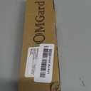 OMGard Women Flats Sandals, Studded Jelly Shoes Size 8.5 Gold Glitter Dressy Summer Beach Rivets Strappy Jellies Slide Slip On Open Toes, Size 40