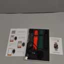 Smart Watch for Men/Women, 1.85" AMOLED Touchscreen, Make/Answer Calls, Fitness Tracker with Heart Rate, Blood Oxygen, Sport Modes, Waterproof Watches Compatible with Android & iPhone(4 Watch Bands)