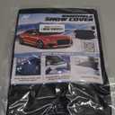 Windshield Snow Cover for Ice and Snow  Car Windshield Cover for Winter Frost, Ice & Snow Protection  Waterproof Frost Shield Windshield Protector for Cars, SUVs & Trucks (69x42 inches)