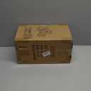 Phosphor Large Glass Hurricane Candle Holder Set of 3 PCS Black Glass Candle Holder for Thankgiving Wedding Party Holiday