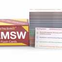 LMSW Exam Prep 2026-2027 Study Cards: ASWB Masters Social Work Review with Practice Test Questions [Full Color Cards]