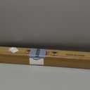 Tension Curtain Rod by EZFurni,42-123 Inches,Heavy Duty Tension Rods for Windows, No Drilling Adjustable Curtain Rod for Patio, Hold Up Blackout Curtains and Non Slip, White