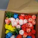 Jexine 100 Pcs Artificial Real Touch Tulips Fake Artificial Tulip Flower Bulk Bouquet with Stem for Table Centerpieces Wedding Bridal Easter Mother's Day Garden Home Decor, 13.4'', Multicolor