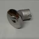 SHENGHUISS Boat Water/Diesel/Gas/Fuel Deck Fill/Filler 2 Inch(50mm) with Keyless Cap 316 Stainless Steel Boat Deck Hardware for Boat, Yacht, Caravan