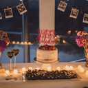 Red Glitter Will You Be My Valentine Cake Topper, Be Mine/Happy Valentine's Day/Te Amo, Valentine's Day Wedding Anniversary Party Decorations Supplies