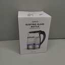 AZEUS Fast Boil Electric Water Kettle, 1.8L Large Capacity with Auto Shut-Off and Boil-Dry Protection, BPA-Free Borosilicate Glass &Stainless Steel (1.9 Quarts)