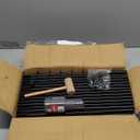 Narrow Shoe Rack 10 Tiers Tall Shoe Rack for Entryway 20 24 Pairs Shoe & Boots Organizer Storage Shelf Durable Black Metal Stackable Shoe Cabinet with Hooks, 17.1D x 11.8W x 78.7H in