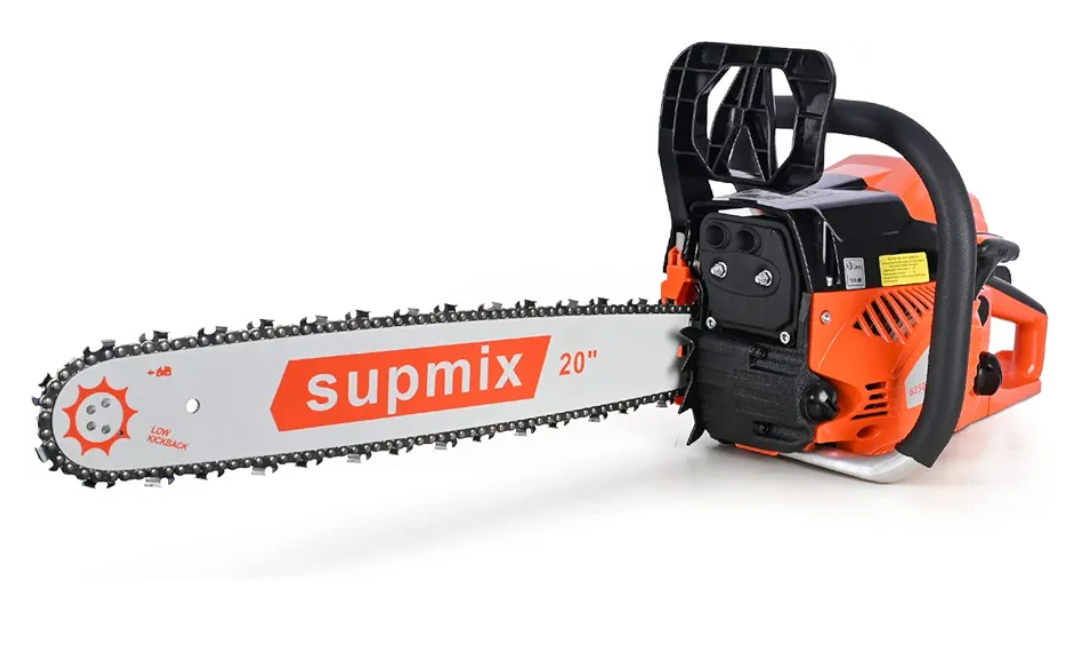 62cc Gas Chainsaw 20 Inch Gas Powered Chainsaws 2-Cycle Petrol Handheld Gasoline Chain Saw Power Saws for Cutting Wood Tree Trimming