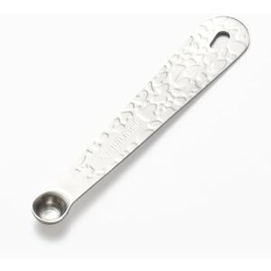 2 x LEIFENY 1PCS 1/8tsp(0.63ml) Single Measuring Spoon, Stainless Steel Embossed Measure Scoop Only, Individual Spoon for Cooking and Baking