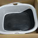 Arm & Hammer Rimmed Cat Litter Box with High Sides and Microban, Made in USA