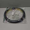 SuperKaKa Car Steering Wheel Cover 2025, Universal Auto PU Cute Breathable Slip-Proof Comfort Imitation Leather Protector Cars Interior Accessories for Women Men Fit Most Vehicle (Yellow)