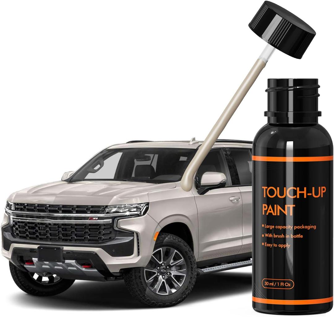 GJW/WA317E Empire Beige Touch Up Paint for Chevy, DIY Car Paint Scratch Repair Kit, Automotive Paints, Quick & Easy Fix Scratch Repair Compatible with Chevrolet/Tahoe/Suburban/Fleet