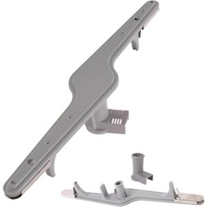 154568002 Dishwasher Lower Wash Arm and 5304518968 Dishwasher Lower Spray Arm Support for Frigidaire Electrolux Dishwasher 1545680 5304517203 154568001 154414101 154568002 154250901 PS12585623 (Grey)