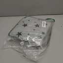 Namalu 4 Pack Self Warming Cat Bed Self Heating Cat Mat Star Pattern Soft Dog Crate Pad Thermal Pet Mat Anti Slip Kennel Dog Washable Warming Bed for Outdoor Indoor(18 x 18 Inch,Gray)