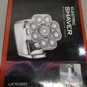 9D Head Shavers for Bald Men, 5-in-1 Electric Razor, Cordless Rechargeable Waterproof Wet/Dry Shaving Grooming Kit for Balder with Nose Trimmer, Massager, LED Smart Display, Gift for Husband Dad