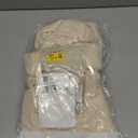 Chair Covers for Dining Chairs,100% Waterproof Dining Chair Covers Set of 4,Removable Stretch Parsons Slip,Washable Seat Protector for Kitchen Beige