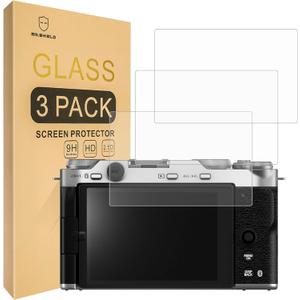 2 x Mr.Shield Screen Protector compatible with Fujifilm X-M5 / XM5 [Tempered Glass] [3-PACK] [Japan Glass with 9H Hardness]