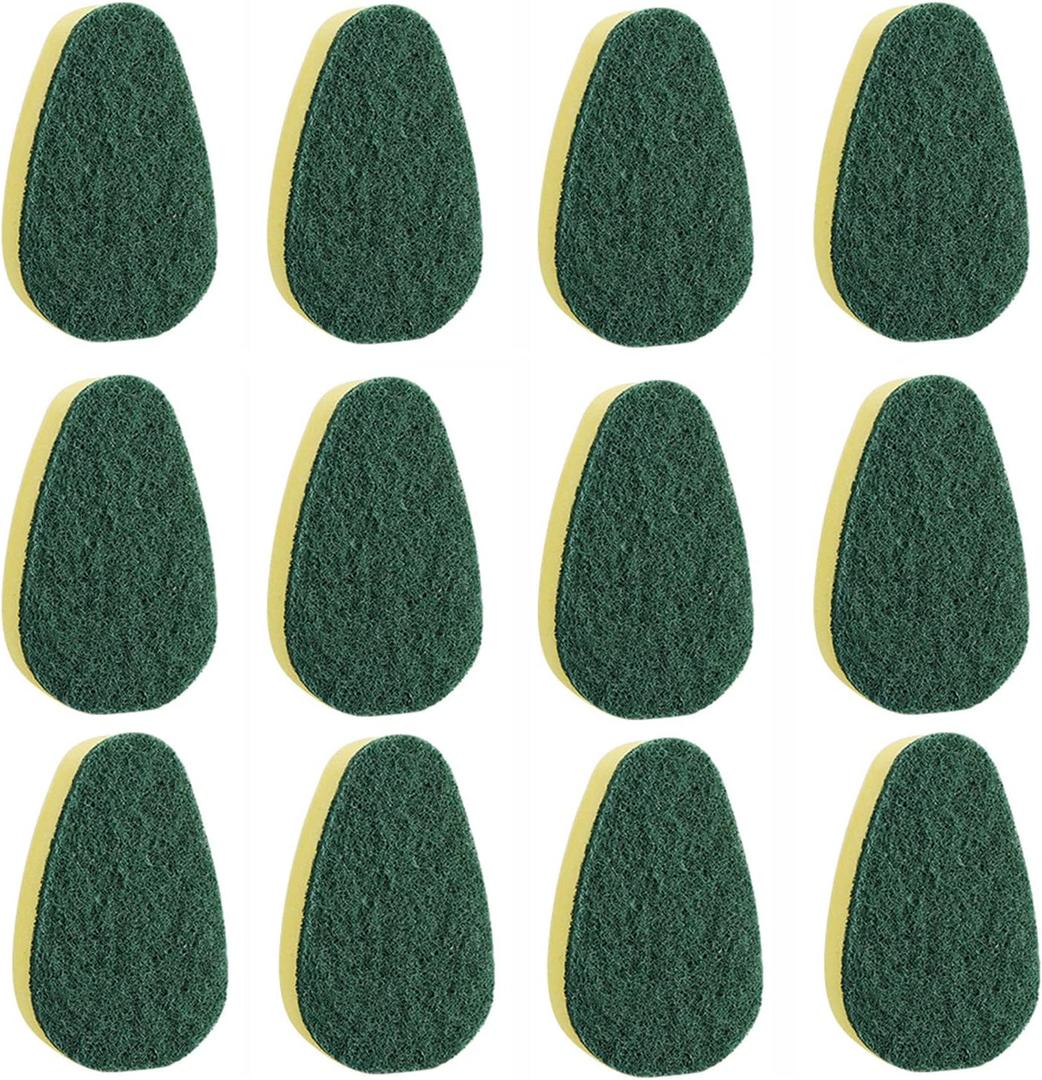 Dish Wand Refill 12Pack, Durable Dish Wand Sponges,Common Dish Wand Refill Heads Replacement for Kitchen Cleaning