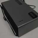 NineSky Dehumidifiers for Home, 95 OZ Water Tank, (1000 sq.ft) Dehumidifiers for Bathroom Bedroom Basement with Auto Shut Off,7 Colors LED Light(Gray)