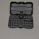 VMAN Ratchet Screwdriver Set, 24 in 1 magnetic Screwdriver sets, S2 Steel Bits, DIY Combination Flexible Shaft, Suitable for Furniture Assembly, Precision Electrical Appliance Repair, Bicycle Tools