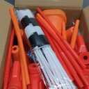 73 Pcs Racing Party Decoration, Kids Party Decoration 10 Race Car Cups with Straws Checkered Flag Race Gift Bag Racing Car &Sticker Keychain Racetrack Floor for Birthday Party Decoration