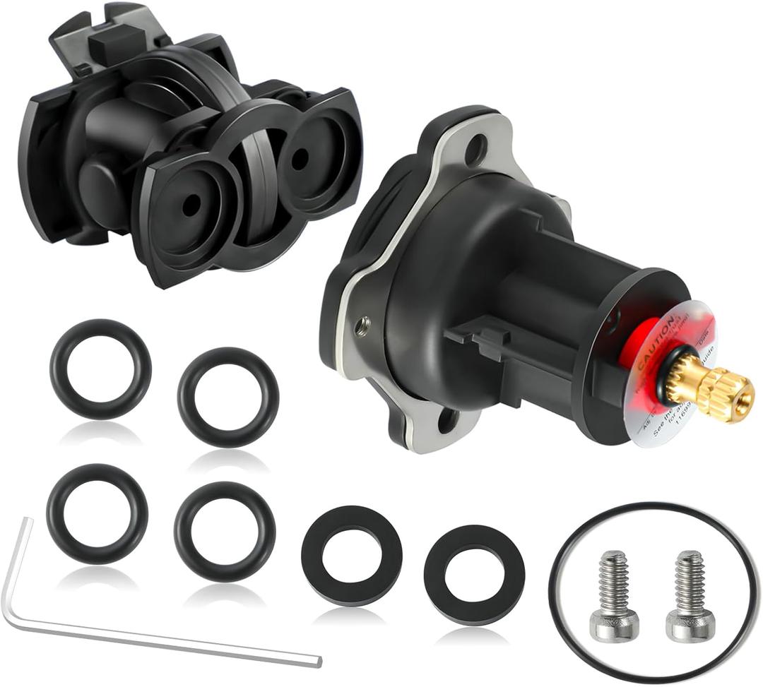 GP876851 Mixer Cap and Pressure Balancing Unit Kit, Compatible with Kohler Shower Valves K-304 and K-11748 Platforms, Shower Cartridge Replacement Repair Kit, Include GP800820 and GP77759