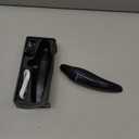 LUCKY TAIL Pet Nail Grinder for Dogs and Cats - Super Quiet and Low Vibration Electric Dog Nail Grinder with 2 LED Lights - USB Rechargeable and Cordless - 2 Speeds - Small to Large Pets - Dark Blue