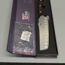 Nakiri Chef Knife, 7.2 Inch Japanese Style Vegetable kitchen Knife, Razor Sharp for Precision Cutting, Damascus Pattern, Ergonomic Full Tang Wooden Handle, Birthday Wedding Cooking Gifts