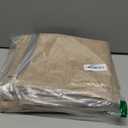 NICETOWN Burlap Vintage Open Linen Weave Flax Thermal Curtains, 100% Blackout Curtains 84" Long for Dining Room, Soundproof Window Treatment Drapes for Hall Room, 42" Wide Per Panel, Set of 2