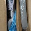 TRALT Office Chair Ergonomic Desk Chair, 330 LBS Home Mesh Office Desk Chairs with Wheels, Comfortable Gaming Chair, High Back Office Chair for Long Hours (White)