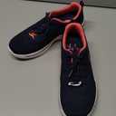 Skechers Women's Go Walk Arch Fit Unify, Navy/Coral, 8