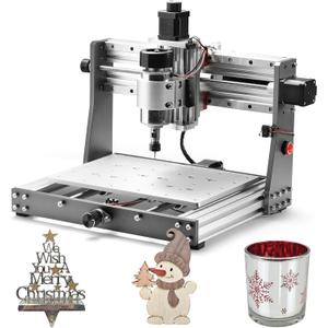 Genmitsu 3020-PRO MAX V2 CNC Router Machine, Upgraded 3 Axis Engraver for Metal, Wood, Acrylic, PCB MDF, New Structure & Offline Controller & 6pcs Limit Switches, Working Area 11.8 x 8.1 x 3.1 inch