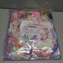 Unicorn Birthday Decorations, Unicorn Rainbow Balloon Arch Decorations Kit with Happy Birthday Banner, Dreamy Cake Topper, Tablecloth and Headband for Girl Party Supplies