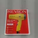 REVLON Compact Hair Dryer | 1875W Lightweight Design, Perfect for Travel, (Yellow)