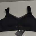 Wireless Bras for Women No Underwire, Seamless V Neck Mesh Bralette, Everyday Full Coverage Comfortable Bra S