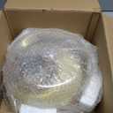 Wood Cake Stand with Dome Lid, 12 Inch Rotating Display Server Tray, Wooden Cake Display Stand with Acrylic Cover, Cake Holder Stand with 4 Bonus Cake Sheets for Birthday, Kitchen, Party, and Wedding Use