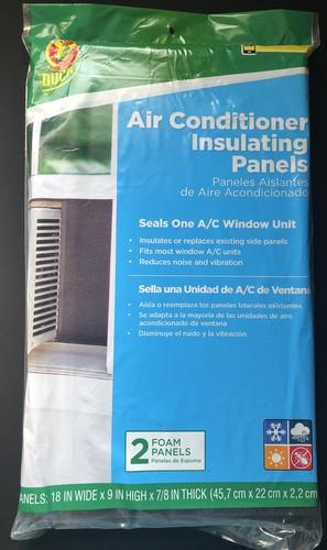 GET
2 Duck Brand Window Air Conditioner Foam Insulating Panels 18" x 9" x .88" [G3]