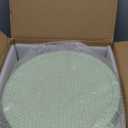 Extra Large Glass Mixing Bowls Clear Glass Salad Cooking Bowls for Kitchen Salad Bread Storage (5.5 Qt)