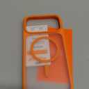 TORRAS Stronger Magnetic & Shockproof for iPhone 17 Pro Max Case, Fit for MagSafe, Military Grade Drop Protection, Camera Control, DIY Button, Slim for iPhone 17 Pro Max Case Translucent Orange