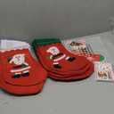 96 Pcs Christmas Favor Gifts 24 Pack 15" Felt Christmas Stockings Bulk 24 You've Been Socked Card with Envelope 24 Candy Cane Doorknob Hanging Ornaments for Family Xmas Present Party Decorations