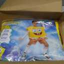 SpongeBob SquarePants Official Youth Deluxe Halloween Costume - Premium Quality Square Pullover with Shorts and Socks (S)