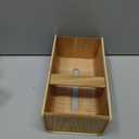 Wooden Tabletop Tissue Box Holder Japanese Style Desktop Napkin Organizer for Home and Hotel