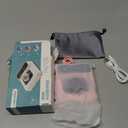 HOMDIS Travel Humidifier, Portable Small Humidifier for Plants, Bedroom, Office, Hotel or Car, 5000mAh Battery Operated Mini Cool Mist Humidifiers, Quiet 23dB, Auto-off, Night Light and BPA-Free, Pink