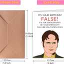 3 x Funny Birthday Card & Gifts for Men Husband Boyfriend Him, Happy Bday Card (A-5-FALSE)