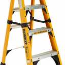 DeWalt Type IAA 375lb Rated FG Stepladder 4' DXL3410-04