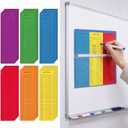  Jetec 300 Pcs Attendance Chart with Magnetic Pocket for Class Management | Colorful Class List, Incentive Chart for Classroom Essentials, Student Behavior Charts and Homework Tracker for Teacher,  11.81"L x 10.43"W x 1.18"Th