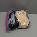 HBselect 5 Pack Womens Nursing Bras, Seamless Maternity Bras Breastfeeding Bra, Pregnancy Sleep Bralette, 5pack(Black/Nude/Pink/Dusty Blue/Dusty) Pink, XX-Large