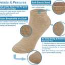 MAGIARTE Womens Cotton Ankle Socks Low Cut Athletic Casual Mutil Color No Show Running Socks for Women (6-9)