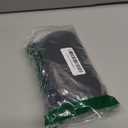 Water Resistant Stretch Computer Office Chair Cover with Durable Zipper Universal Washable Removable Spandex Rotating Boss Chair Slipcovers Anti-dust Soft Desk Chair Seat Protector for Dogs Cats Pets (Black)